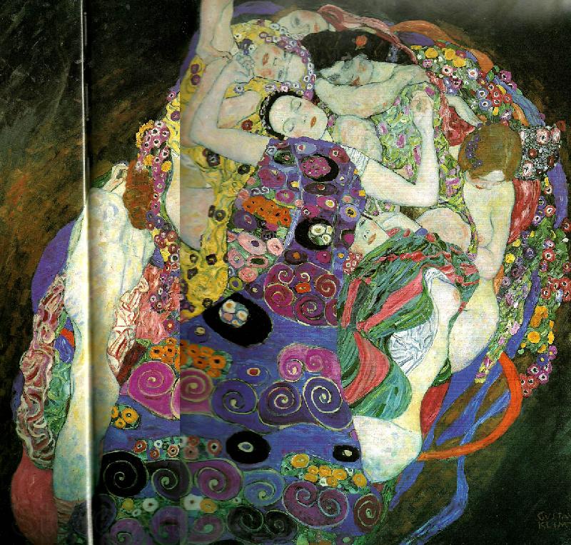 Gustav Klimt jungfrun Germany oil painting art